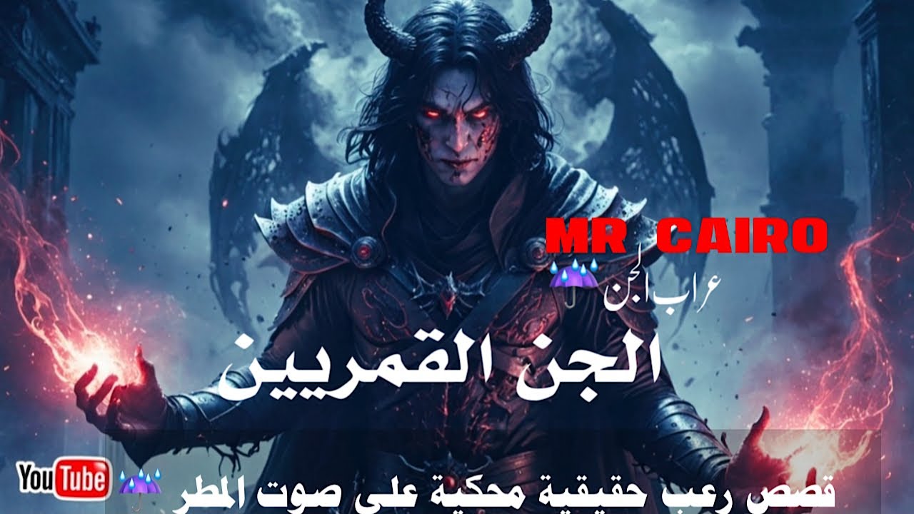 مصيدة الجن القمريين قصص رعب حقيقية محكية على صوت المطر بدون موسيقى