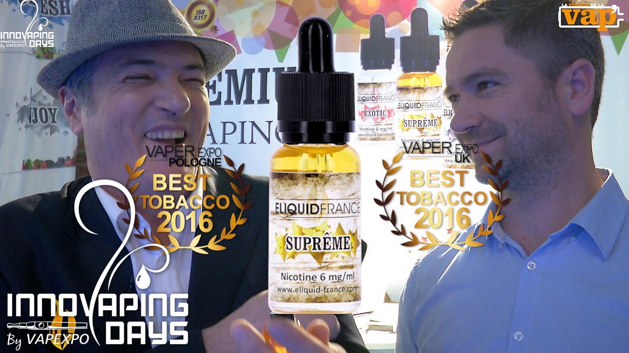 ELIQUID-FRANCE : 2 Awards pour le Suprême !