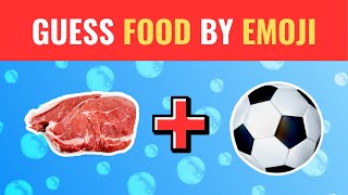 Can You Guess The FOOD By Emoji?  | Food And Drink Emoji Quiz