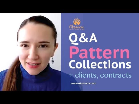 Q&A: How to design repeat pattern collections. How to find customers for textile design projects Q&A: How to design repeat pattern collections. How to find customers for textile design projects