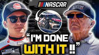 Christopher Bell DONE WITH JGR After Being FORCED TO RACE AFTER HARDEST NASCAR CRASH!