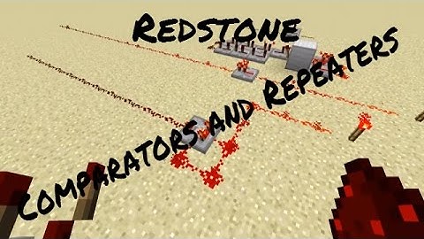 Comparators and Repeaters Explained
