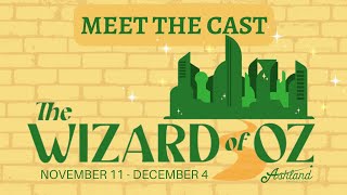 Meet the Cast The Wizard of Oz