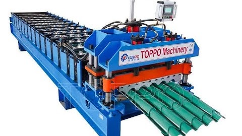 🎥 [TOPPO Glazed Tile Roll Forming Machine – High-End Roofing Starts Here] 🎥