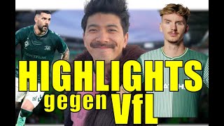 HIGHLIGHTS - Werder Bremen gegen WOLFSBURG