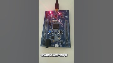 From Code to Glow: LED Blinking with STM32 🧠➡️💡 #electronics #stm #coding #programming