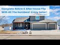 Complete Before and After House Flip With Crazy Sellers, a Great Profit and All the Numbers (#217)