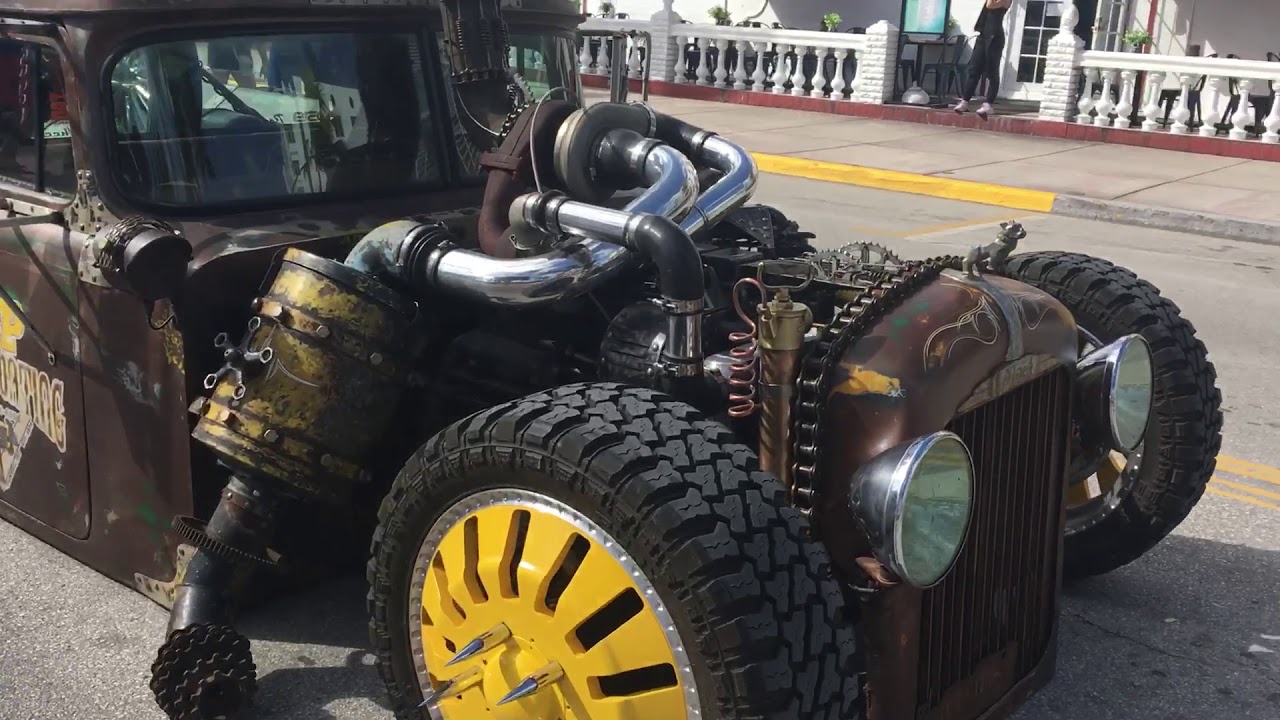 Classic Car Show PART2 (Miami Beach Ocean Drive) - YouTube