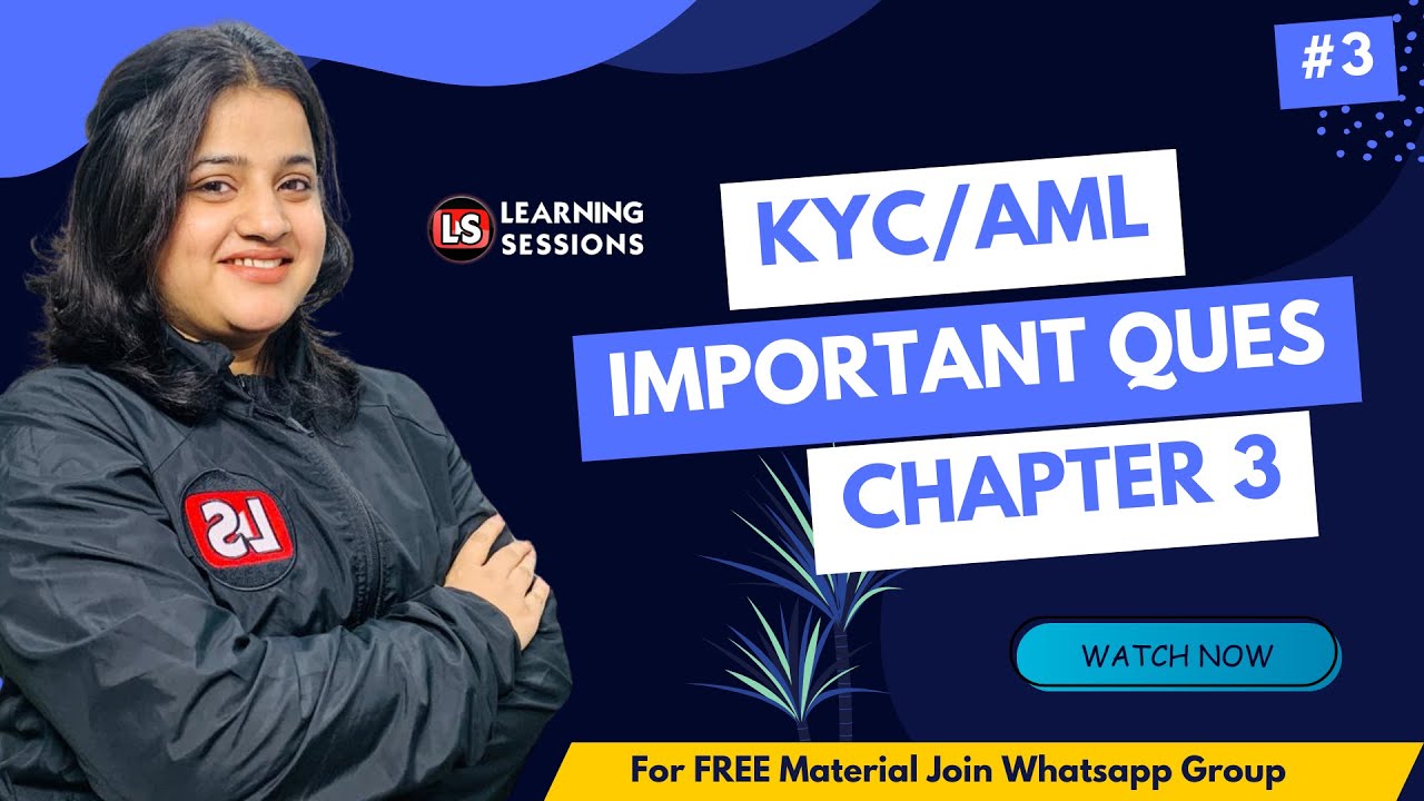 KYC/AML IIBF Certification | Imp Ques + Concepts | Chapter 3 #4 - YouTube