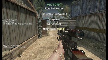 Black Ops L96 Firing Range FFA+ Trickshot Last!