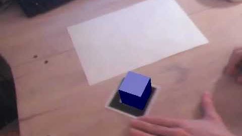Augmented Reality : ARToolkit - Test 1