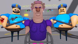 EVIL GRANDMA in BARRY PRISON Run Obby Roblox