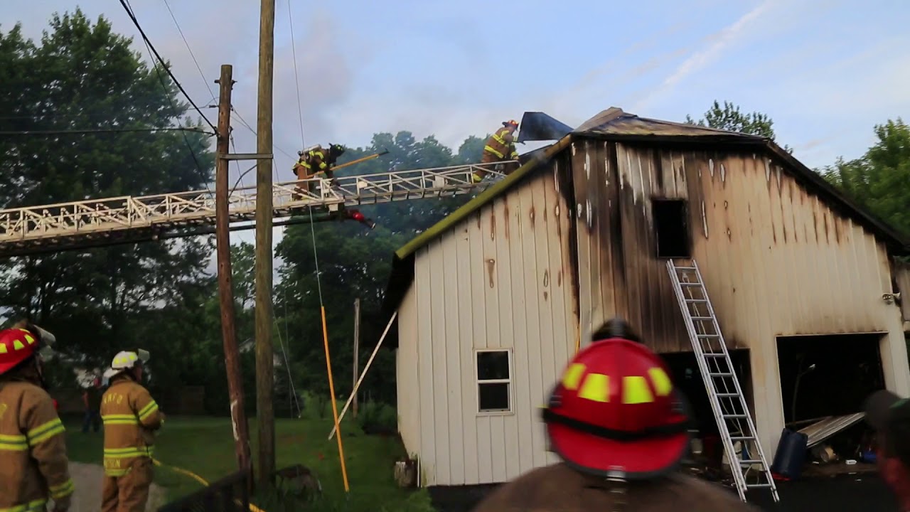 North Manchester, Indiana Fire On East Second Street June12, 2018