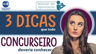 3 Dicas que Todo Concurseiro Deveria Conhecer | Manual da Aprovação screenshot 3