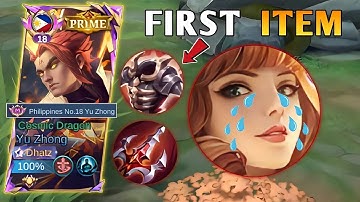 THIS NEW COUNTER ITEM FOR CROWD CONTROL ENEMY WILL MAKE THEM CRY! | YU ZHONG TUTORIAL - MLBB