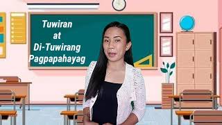 Tuwiran at Di-Tuwirang Pahayag