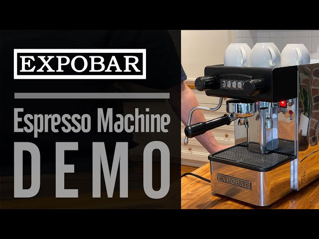 Espresso Resto demo of Expobar Office Control