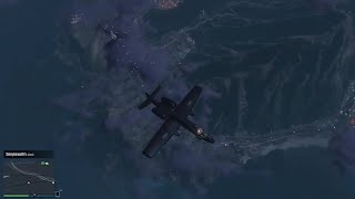 Grand Theft Auto 5 Flying High Above The Clouds