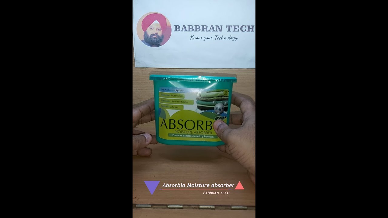 How to lower the Humidity? Absorbia Moisture Absorber A type of Dehumidifier YouTube