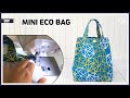 DIY How to make a fabric bag quickly and simply without lining / Eco bag  [Tendersmile Handmade]