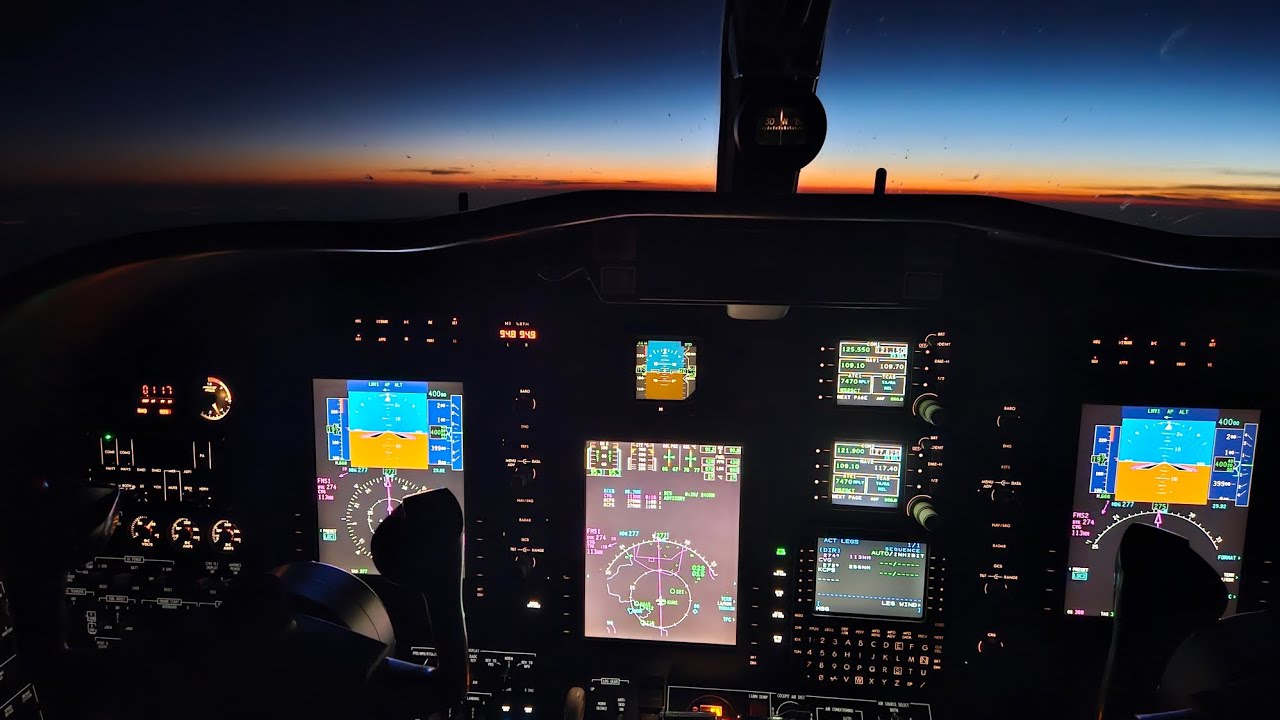 Citation Jet Exchange: CJ2+ twilight flight at FL400 real world cruise numbers