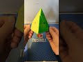 Using a pyraminx for the first time