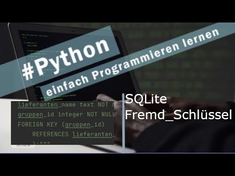 Python | SQLite - Fremd Schlüssel |