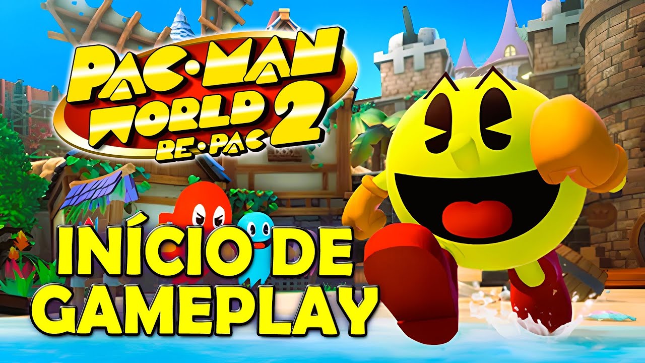PAC MAN WORLD 2 Re PAC - Início de Gameplay | Em Português PT-BR - YouTube
