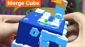 Tiltball for Merge Cube Gameplay (iOS) - AR Mode