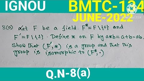 Ignoucbcs bag bscg mathematics bmtc-134 previous years question answers |JUNE 2022 Q. N. -8(a)