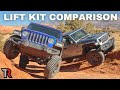 The Ultimate Jeep Wrangler Lift Kit Comparison – Install & Measurements