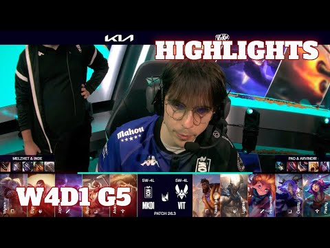 MKOI vs VIT - Highlights | Week 4 Day 1 LEC Versus 2026 | Movistar KOI vs Vitality W4D1