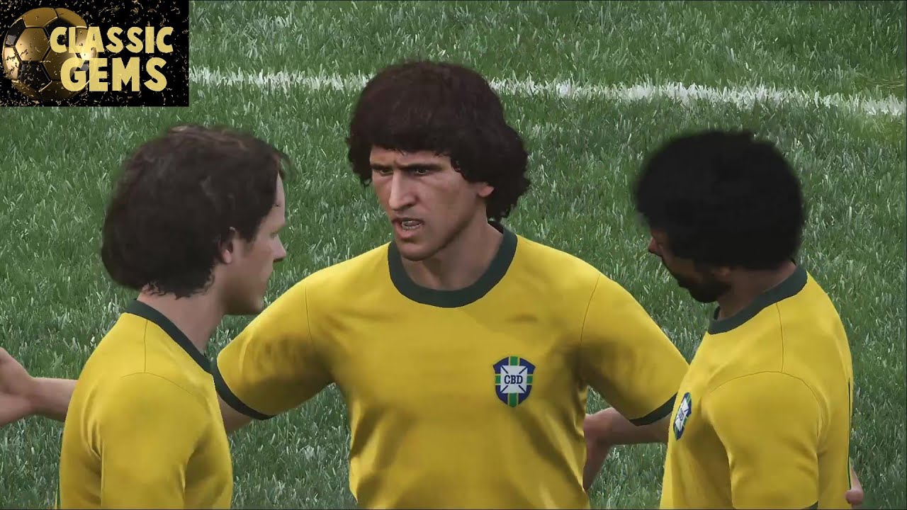 Brazil 1982 | Zico's Goal Against Italy 1982 | eFootball - YouTube