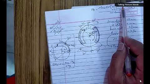 Internal Expanding shoe brake: problem solution