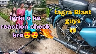 Bullet Ka Blast Check Kro Guys😱Girl Reaction😍😍