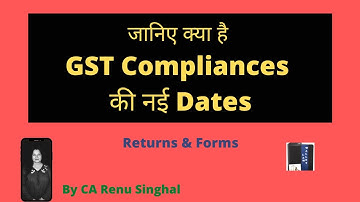 Dates Extended for GSTR 3B  GSTR 1 GSTR 4 GSTR 5 GSTR 6  GSTR 7 GSTR 8 EWAY BILL CMP 02 CMP 08 ITC03