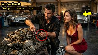 The CEO Fired a Single Dad for Fixing the Engine — Not Knowing He Built Every Race Car There