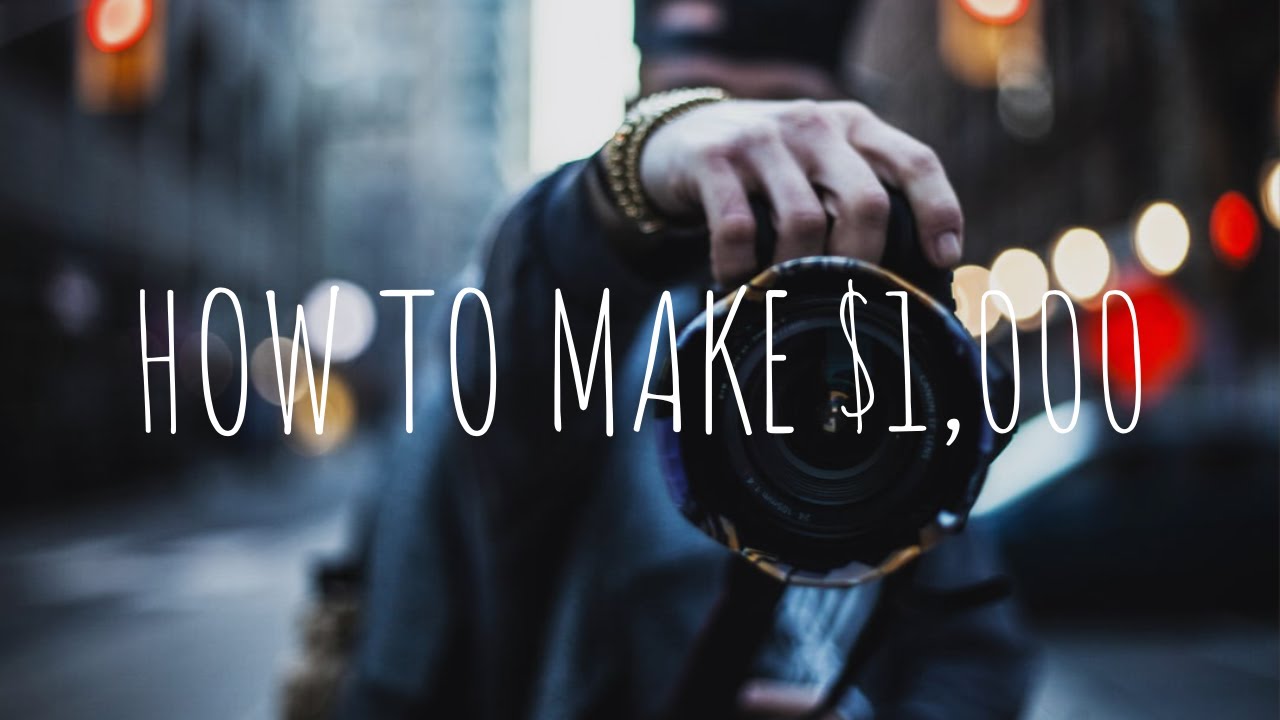 How To Start Making Money As A Photographer Fstoppers - 