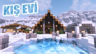 MİNECRAFT EV YAPIMI (KIŞ EVİ NASIL YAPILIR?) screenshot 1