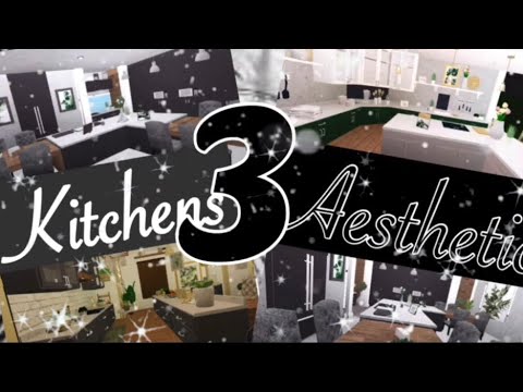 Bloxburg: 3 Aesthetic Kitchen ideas - YouTube