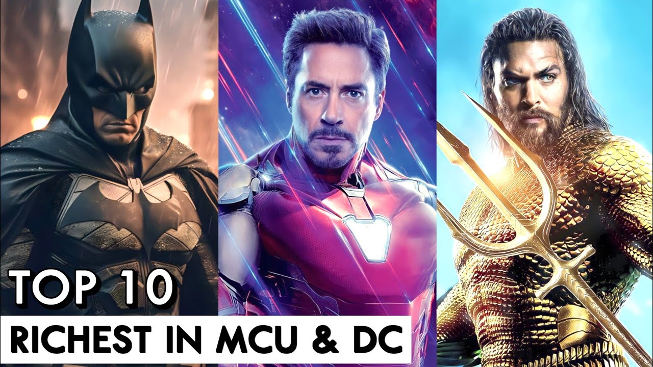 Top 10 Richest Superhero Characters In Marvel & DC | In Hindi | BNN Review