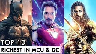 Top 10 Richest Superhero Characters In Marvel & DC | BNN Review