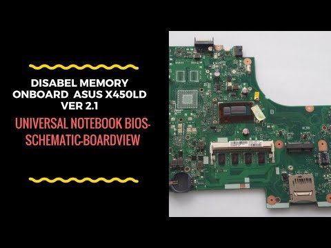 TUTORIAL Disable Ram Onboard Asus X450LD REV 2.1