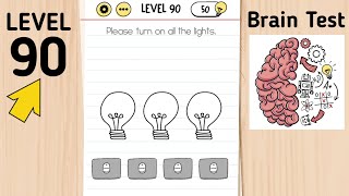 Brain Test Level 90 Please Turn On All The Lights. Information