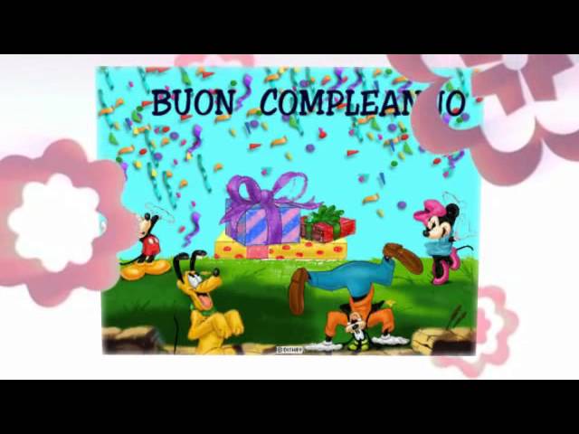 Buon Compleanno In Musica Tanti Auguri A Te Video Divertente Disney Canzone Happy Birthday To You Youtube