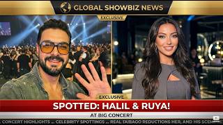 Halil İbrahim Ceyhan &amp; Ruya Coric Spotted Having Fun at Big Concert