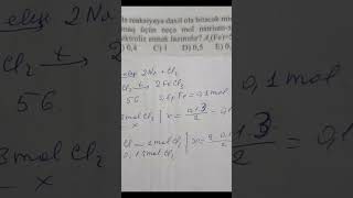 Kimya. Halogenlər mövzusunda sual.