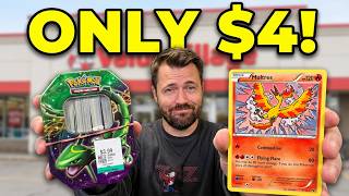 I Found a $4 Pokémon Tin FULL of Cards at the Thrift!