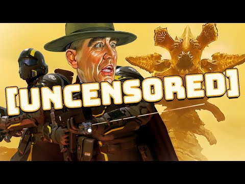CRAZY Drill Sergeant vs. HIVE LORD In HELLDIVERS 2! (Uncensored)