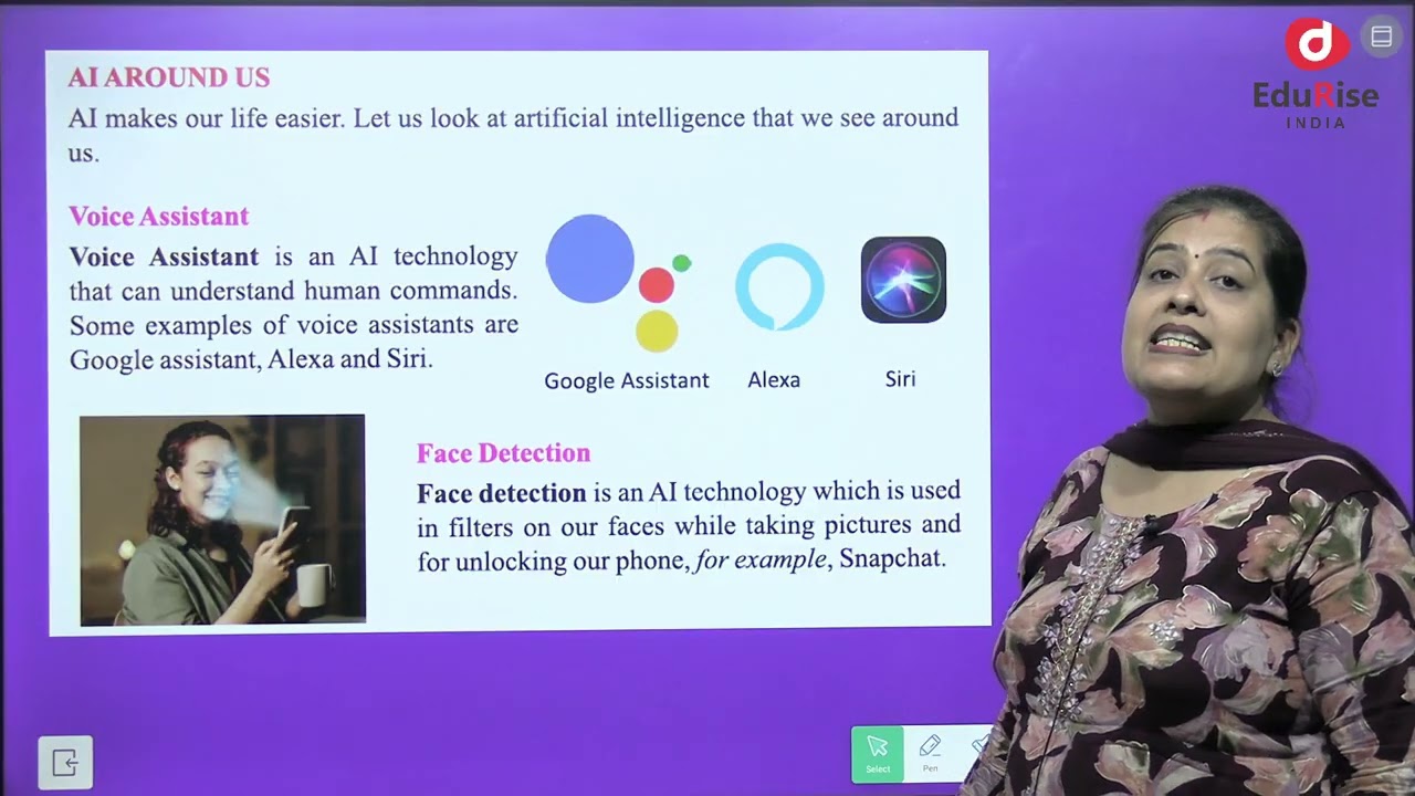 EDURISE INDIA CODECRAFT CLASS 2 CHAPTER 8 ARTIFICIAL INTELLIGENCE AROUND US
